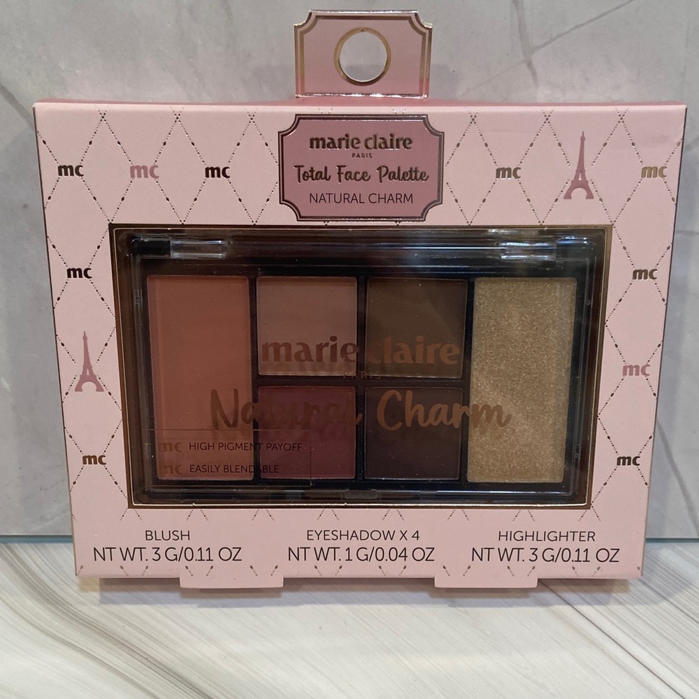 Marie Claire - Total Face Palette - Natural Charm
